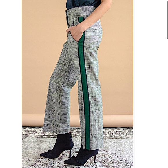 VERONICA BEARD CORMAC TROUSER - GRAY